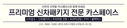 신차패키지 시공은 퀄리티 및 A/S가 중요합니다:) / 파주시 와동동
