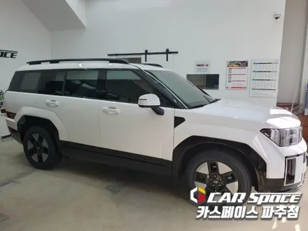 파주 운정 싼타페 MX5 신차패키지 검수중 하자발견으로 수정 후 썬팅 블랙박스 PPF 유리막코팅 튜닝 / 파주시 와동동