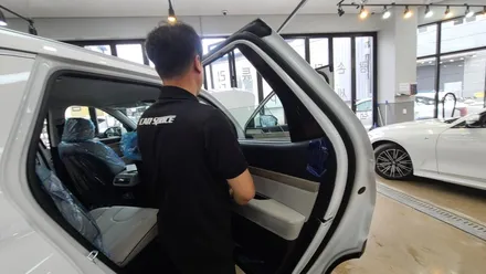 팰리세이드, 티나인 R70 시공을 앞두고 파주 신차검수부터! / 파주시 와동동