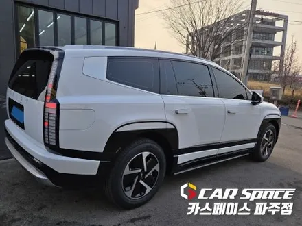 일산 아이오닉9 신차패키지 - 디테일검수, 레인보우 IS200 썬팅, PPF, 유리막코팅, 킹스텝 전동사이드스텝 설치장착 튜닝 시공 / 파주시 와동동