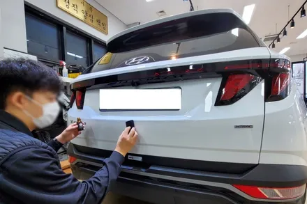 파주 신차패키지 전문점의 깔끔한 티나인 V100 시공-! / 파주시 와동동