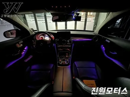 파주 벤츠 C200 비노출 엠비언트 라이트, 파인뷰 블랙박스 매립 장착설치 튜닝 (일산 김포 양주 의정부) / 파주시 와동동
