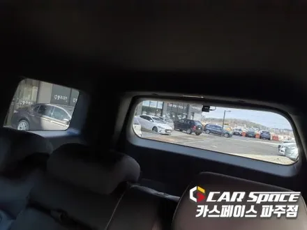 파주 운정 싼타페 MX5 신차패키지 검수중 하자발견으로 수정 후 썬팅 블랙박스 PPF 유리막코팅 튜닝 / 파주시 와동동