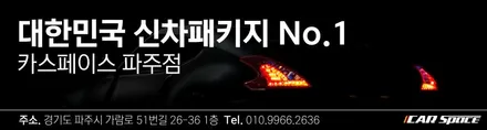카스페이스 파주 신차검수없이 신차패키지 시작될 수 없죠! / 파주시 와동동