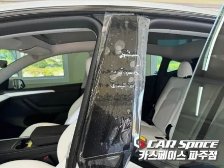 테슬라 모델Y 신차패키지 - 디테일 신차검수, 글라스틴트 로데 썬팅 틴팅, PPF, 시트 유리막코팅 튜닝 시공 / 파주시 와동동