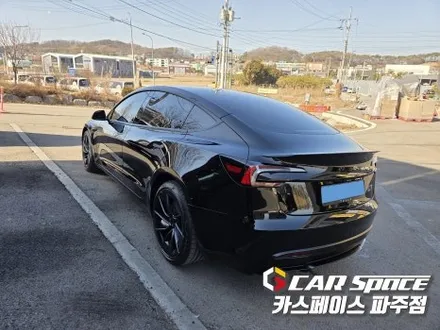 일산 테슬라 모델3 신차패키지 - 디테일검수, 루마버텍스 900 썬팅, PPF, 파인뷰 블랙박스, 요크핸들, 가죽시트 유리막코팅 / 파주시 와동동