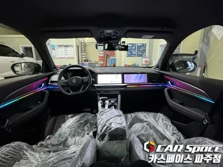 일산 파주 그랑 콜레오스 자동차 엠비언트 라이트, 블랙박스포함 신차패키지 전문점 / 파주시 와동동