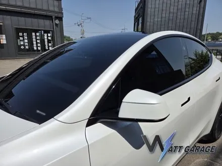 양주 테슬라 모델Y 신차패키지 솔라가드 볼텍스IR 썬팅, PPF필름, 룸미러블랙박스, 보조배터리, 유리막코팅 튜닝 시공 / 파주시 와동동