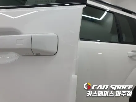 파주 운정 싼타페 MX5 신차패키지 검수중 하자발견으로 수정 후 썬팅 블랙박스 PPF 유리막코팅 튜닝 / 파주시 와동동