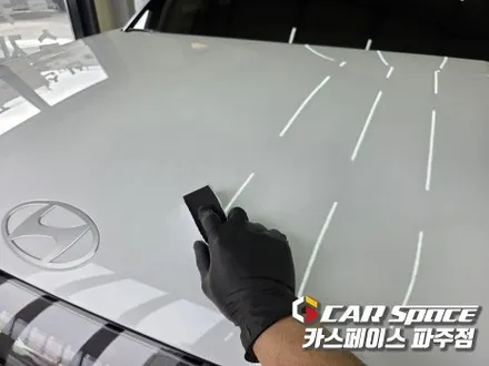 일산 아이오닉9 신차패키지 - 디테일검수, 레인보우 IS200 썬팅, PPF, 유리막코팅, 킹스텝 전동사이드스텝 설치장착 튜닝 시공 / 파주시 와동동