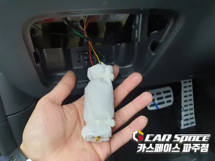 파주 운정 싼타페 MX5 신차패키지 검수중 하자발견으로 수정 후 썬팅 블랙박스 PPF 유리막코팅 튜닝 / 파주시 와동동