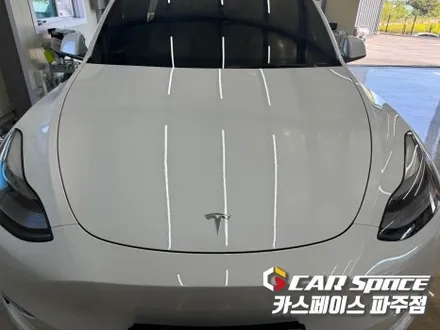 테슬라 모델Y 신차패키지 - 디테일 신차검수, 글라스틴트 로데 썬팅 틴팅, PPF, 시트 유리막코팅 튜닝 시공 / 파주시 와동동