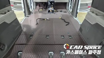 [양주 신차패키지] 카니발 루마버텍스 900 썬팅, PPF, 유리막코팅, 바닥방음 및 모빌하임 P3 모노륨 바닥매트, LED번호판등 튜닝 / 파주시 와동동