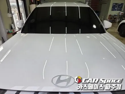 일산 아이오닉9 신차패키지 - 디테일검수, 레인보우 IS200 썬팅, PPF, 유리막코팅, 킹스텝 전동사이드스텝 설치장착 튜닝 시공 / 파주시 와동동