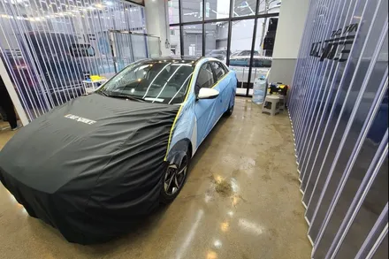 카스페이스 파주 신차패키지와 레인보우 V90 시공! / 파주시 와동동