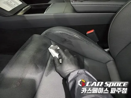 일산 테슬라 모델3 신차패키지 - 디테일검수, 루마버텍스 900 썬팅, PPF, 파인뷰 블랙박스, 요크핸들, 가죽시트 유리막코팅 / 파주시 와동동