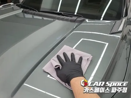 파주 운정 토레스 신차패키지 티나인썬팅 PPF 유리막코팅 시트코팅 발수코팅 엔진룸 휀다방음 설치장착 튜닝 / 파주시 와동동