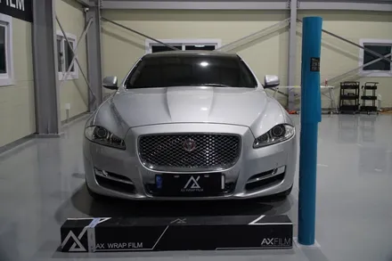 [나이퍼스] 시흥랩핑 재규어 XJ AX WRAP 마이애미 블루 (PET) / 시흥시 월곶동