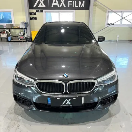 [나이퍼스] BMW G30 520d 전체랩핑 (롱 비치 블루) 시흥랩핑/인천랩핑/부천랩핑/광명랩핑 / 시흥시 월곶동