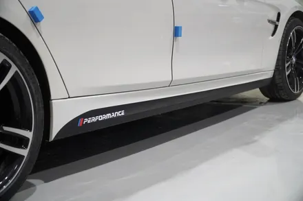 시흥랩핑 bmw 3시리즈  실내 우드 카본랩핑 m퍼포먼스데칼 / 시흥시 월곶동