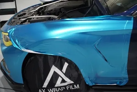 [나이퍼스] 시흥랩핑 G70 AX WRAP (롱 비치 블루) 고광도(PET) / 시흥시 월곶동