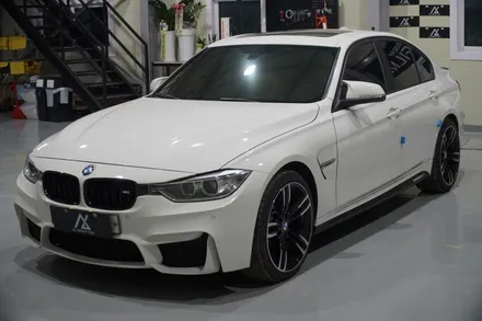 시흥랩핑 bmw 3시리즈  실내 우드 카본랩핑 m퍼포먼스데칼 / 시흥시 월곶동