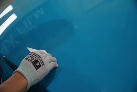 [나이퍼스] 시흥랩핑 재규어 XJ AX WRAP 마이애미 블루 (PET) / 시흥시 월곶동