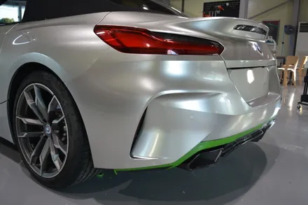 [나이퍼스] bmw z4컨버터블 고광도 샴페인골드 전체랩핑시공 AX필름 / 시흥시 월곶동
