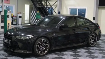 [나이퍼스] BMW M3 전체랩핑 (AX Film Isle of ManGreen) / 시흥시 월곶동