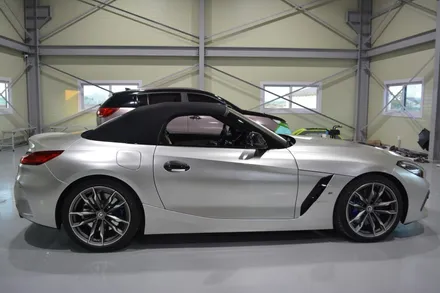 [나이퍼스] bmw z4컨버터블 고광도 샴페인골드 전체랩핑시공 AX필름 / 시흥시 월곶동