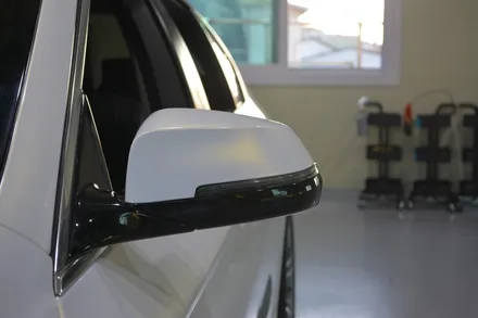 [나이퍼스] bmw 528i AX 필름 펄 화이트골드 전체랩핑 시공 / 시흥시 월곶동