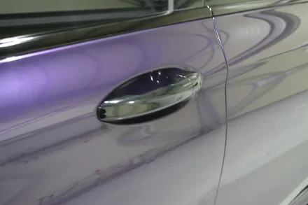 [나이퍼스] 벤츠 e43 amg 고광도 베니셔퍼플 ax필름 전체랩핑시공 +크롬죽이기 / 시흥시 월곶동