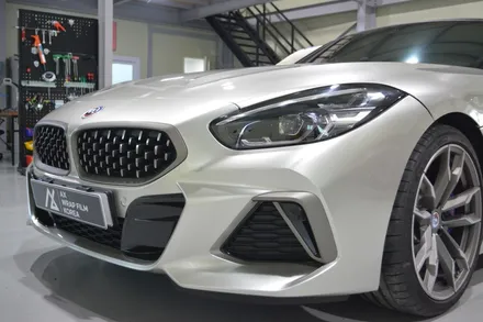 [나이퍼스] bmw z4컨버터블 고광도 샴페인골드 전체랩핑시공 AX필름 / 시흥시 월곶동