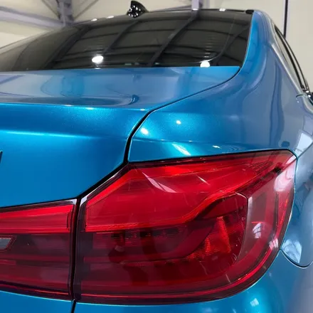[나이퍼스] BMW G30 520d 전체랩핑 (롱 비치 블루) 시흥랩핑/인천랩핑/부천랩핑/광명랩핑 / 시흥시 월곶동