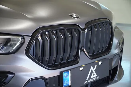 [나이퍼스] 시흥랩핑 BMW X6 사틴다크그레이 에이버리 전체랩핑 / 시흥시 월곶동
