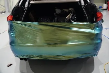 [나이퍼스]시흥랩핑 BMW 5GT AXWRAP 카멜레온 그린  전체랩핑 / 시흥시 월곶동