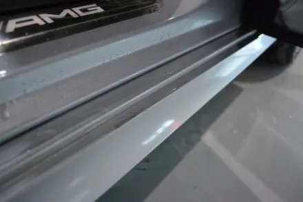 [나이퍼스] 벤츠 e43 amg 고광도 베니셔퍼플 ax필름 전체랩핑시공 +크롬죽이기 / 시흥시 월곶동