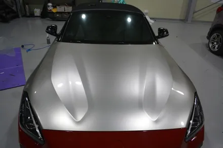 [나이퍼스] bmw z4컨버터블 고광도 샴페인골드 전체랩핑시공 AX필름 / 시흥시 월곶동