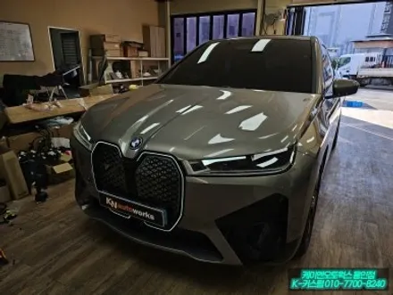 스포티한 감성 BMW iX 그릴 튜닝 순정 아이코닉 글로우 LED 조명 시공 후기 / 용인 농서동
