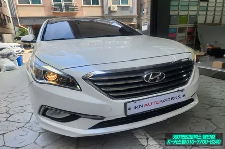 LF소나타 전조등 국토부 인증 LED 전구, 브라비오 올 뉴 클래식 라이트 교체 작업 / 용인,동탄,수원,광교