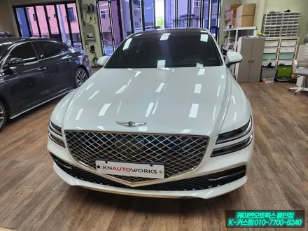 제네시스 G80 RG3 자동차 가치를 높이는 프리미엄 엠비언트 순정연동 코딩 작업 / 용인 농서동