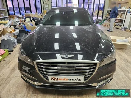 제네시스DH 차량용 태블릿 안드로이드 올인원 매립 순정 연동되는 제품 후기 / 용인 농서동