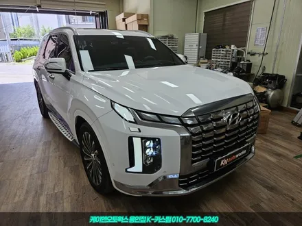더뉴 팰리세이드 시원하고 따뜻하게 냉온컵홀더, 3열 천장 실내등 시공 / 용인 농서동
