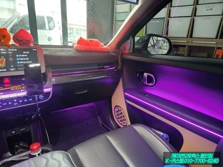 아이오닉5 실내 분위기 가득 채워주는 무빙 엠비언트 감성 튜닝 / 용인,동탄,수원,광교