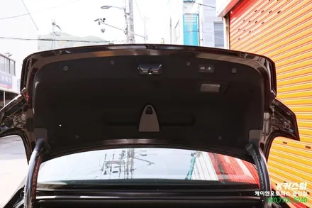 기아 K8 순정 전동트렁크, 파워테일게이트 옵션 설치 작업 / 용인,동탄,수원,광교