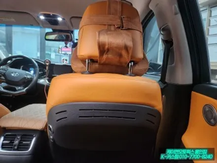 그랜저IG 자동차 안드로이드 기반 후석 듀얼 리어 모니터 용품 설치 / 용인,동탄,수원,광교