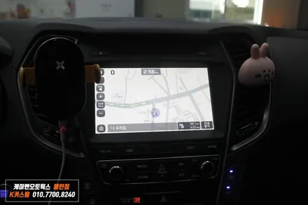 싼타페 DM 헤드업디스플레이 네비 / 폰터스 HUD H1000 / 용인,동탄,수원,광교