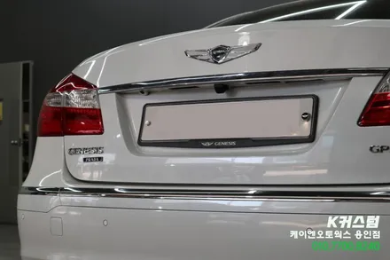 제네시스 BH 고장난 후방 카메라 속도 반응형 사제품으로 교체 설치 / 용인,동탄,수원,광교