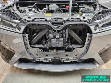 스포티한 감성 BMW iX 그릴 튜닝 순정 아이코닉 글로우 LED 조명 시공 후기 / 용인 농서동