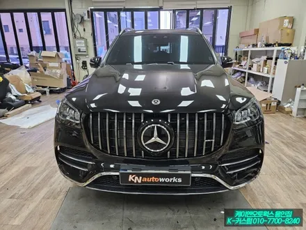 넓어진 후방 시야 벤츠 GLS580 옵틱글래스 광각미러 AMG 스타일 세로그릴 시공 / 용인 농서동